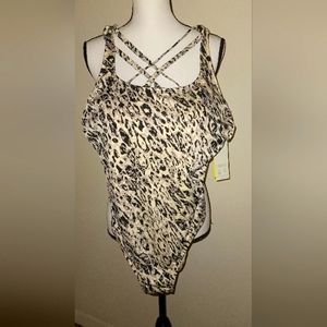 NWT All In Motion Designer Swimsuit (12-14)